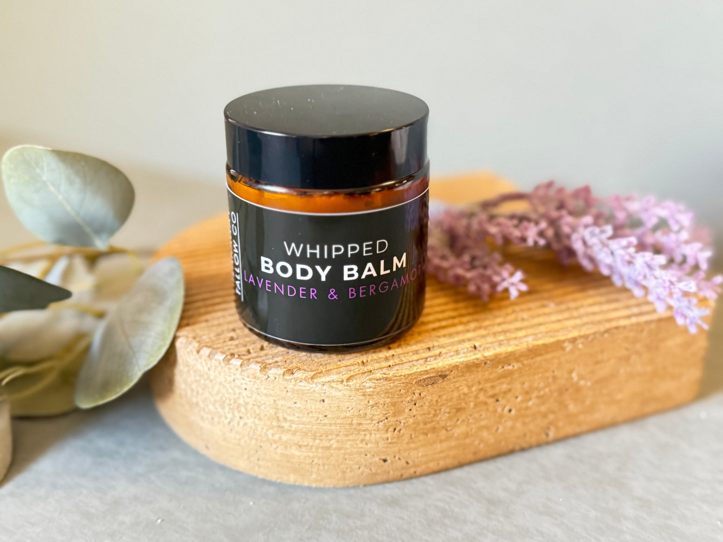 4oz Whipped Lavender & Bergamot Body Balm
