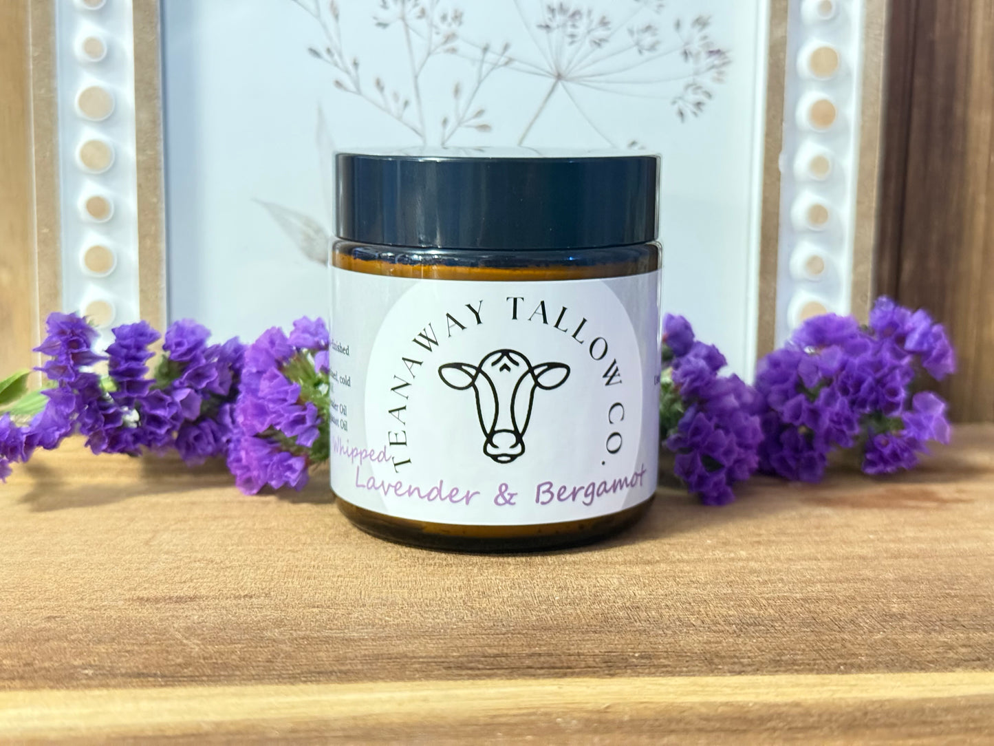 4oz Whipped Lavender & Bergamot
